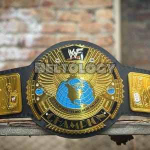 Attitude Era Big Eagle Championship Title Replica Belt Brass Adult Size
