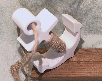 Raysin anchor made of casting powder decoration gift souvenir heart love DIY wood decoration silicone mold
