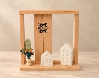 House framed with Venus arm | Housewarming gift and decorative home accent