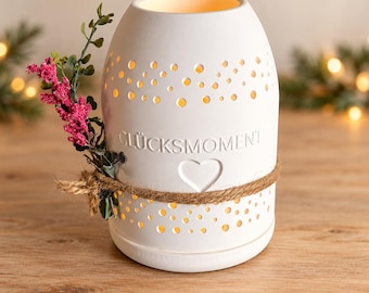Light dome: A moment of happiness with a heart | White decorative light from a Venus arm | Gift for loved ones