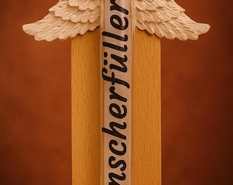 Wish Granter Angel Gift – a lovingly handmade decorative gift from Raysin, a Christmas idea for happiness, hope, and special moments.