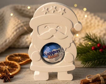 Santa Claus souvenir from Raysin - Sweet gift idea for St. Nicholas Day & Advent - Handmade Christmas decorations - Party favor - Heartfelt greetings