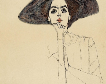 Egon Schiele | Plakat Für Die 49. Ausstellung Der Secession | Fine