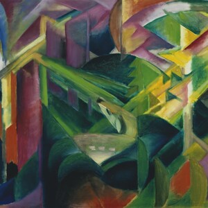 Franz Marc | Reh im Klostergarten | Fine Art Print