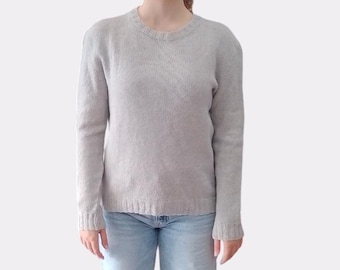 Knit Merino wool sweater, low price, gift for her