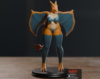 Charizard Figurine STL