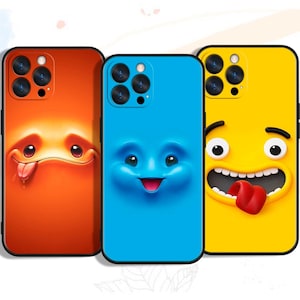 Coques de téléphone personnalisées avec grimace pour iPhone, Samsung et Google Pixel - Designs artistiques uniques