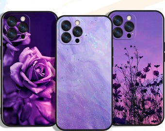 Violet Blossom Wings In Motion Phone Cases for iPhone, Samsung & Google Pixel – Unique Art Designs