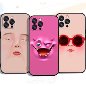 Coques de téléphone personnalisées avec grimace pour iPhone, Samsung et Google Pixel - Designs artistiques uniques