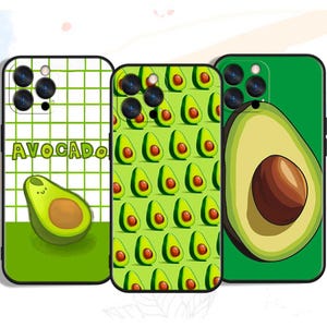 Avocado Aesthetic Fruit Vibe custom Phone Cases for iPhone, Samsung & Google Pixel – Unique Art Designs