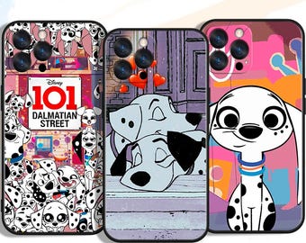 Custom Cartoon Dalmatians Phone Cases for iPhone, Samsung & Google Pixel – Unique Art Designs