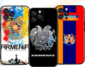Armenian Flag Spirit and Heritage Colors Custom Phone Cases for iPhone, Samsung & Google Pixel – Unique Art Designs