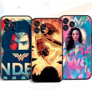 Woman Superhero Cute Warrior Princess Glow custom Phone Cases for iPhone, Samsung & Google Pixel – Unique Art Designs