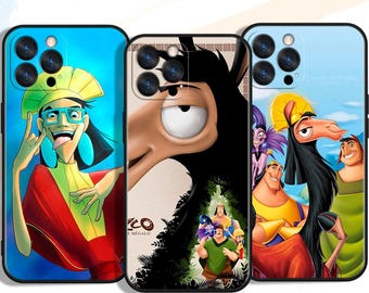 Custom Cartoon Emperor Kuzco Phone Cases for iPhone, Samsung & Google Pixel – Unique Art Designs