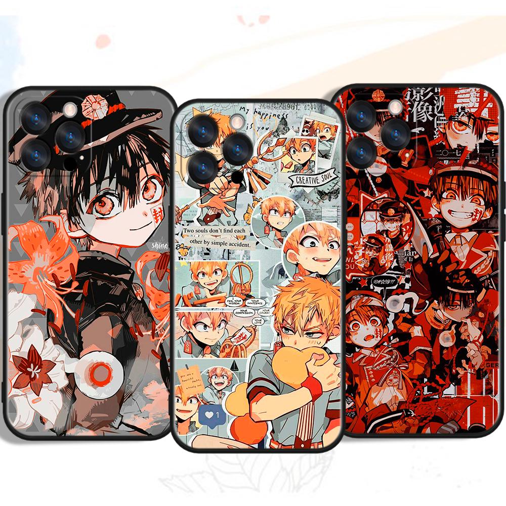 Coque De Téléphone Toilet-Bound Hanako-kun Nene - Silicone Transparent - Antichoc MagSafe