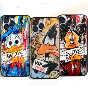 Classic Cartoon Heroes Fantasy Mood custom Phone Cases for iPhone, Samsung & Google Pixel – Unique Art Designs
