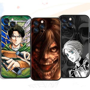 Titan Hunter Anime Vibes Custom Phone Cases for iPhone, Samsung & Google Pixel – Unique Art Designs