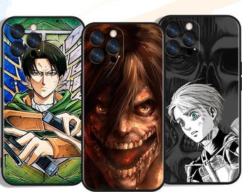 Titan Hunter Anime Vibes Custom Phone Cases for iPhone, Samsung & Google Pixel – Unique Art Designs