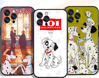 Custom Cartoon Dalmatians Phone Cases for iPhone, Samsung & Google Pixel – Unique Art Designs