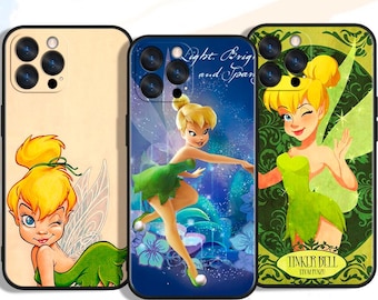 Custom Cartoon Tinker Bell Phone Cases for iPhone, Samsung & Google Pixel – Unique Art Designs