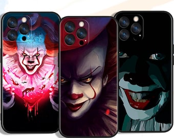Nightmare Clown Phone Cases for iPhone, Samsung & Google Pixel – Unique Art Designs
