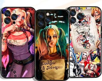 Villain Vibes Gotham Chaos girl custom Phone Cases for iPhone, Samsung & Google Pixel – Unique Art Designs
