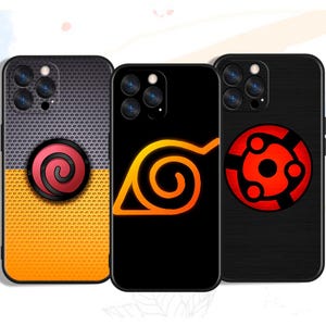 Japanese anime Crimson Ninja Eye Power custom Phone Cases for iPhone, Samsung & Google Pixel – Unique Art Designs