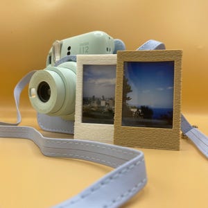 Cadres photo magnétiques pour Instax Mini - Lot de 4 supports colorés pour affichage sur réfrigérateur