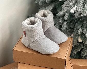 Fluffy Plush Slipper Boots: Cozy Warm Indoor House Shoes for Women