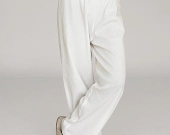 Organic Cotton Pajama Pants: Women's Soft Comfy Sleep and Lounge Wear Bottoms