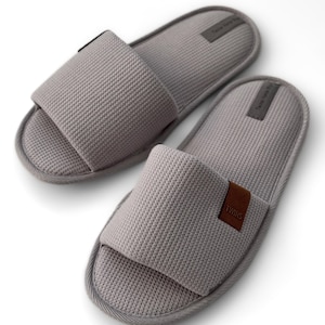 Home Slippers Indoor Footwear Comfortable House Shoes Fall Home Slides Mens Bedroom Gift Non Slip Slippers Cozy Indoor House Slippers