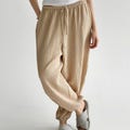 Muslin Cotton Lounge Pants: Soft Pajama Bottoms for Women's Sleepwear product logo