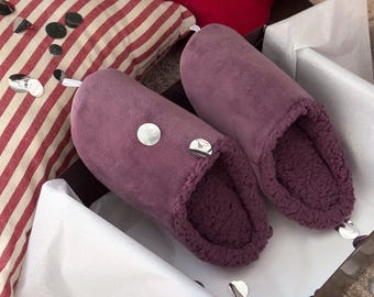 Zachte fleece huispantoffels: warme indoorschoenen als cadeau voor dames