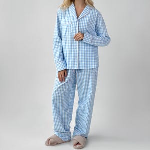 Pyjama Set Baumwolle Pyjamas Herbst Lounge und Nachtwäsche Feminine Loungewear Bio Pyjama Geschenk Flanell Damen PJs Bequeme Kleidung Schlafabnutzung