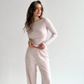 Women’s Cotton Pajama Set – Soft Long Sleeve Loungewear, Cozy Fall Sleepwear with Pants product logo