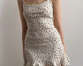 Floral Cotton Nightgown: Women's Soft Organic Sleep Dress