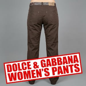 Vintage Dolce Gabbana Pants - Etsy