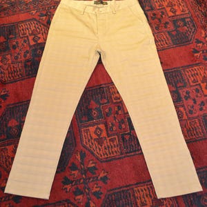 Etro Denim Collection Vintage Beige Trousers – Size W31 / S-M – Cotton Slim Fit Pants