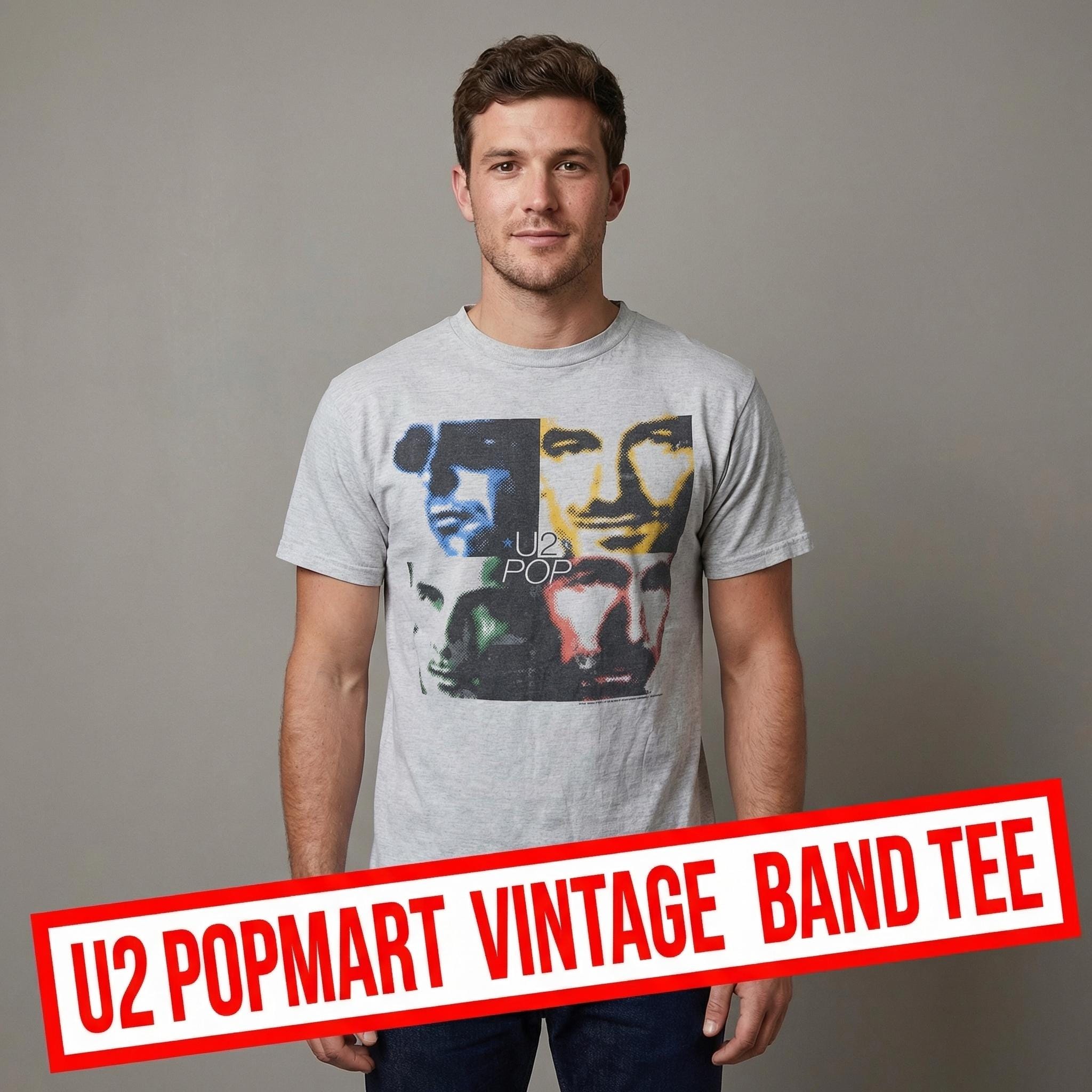 U2 Popmart Tour Tee - Etsy