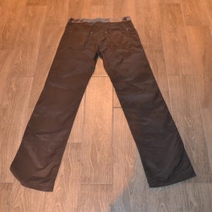 Vintage D&G Dolce  Gabbana Brown Pants W32 M/L – Y2K Style Casual Trousers