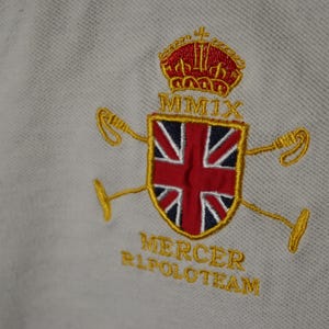 Vintage Polo Ralph Lauren Mercer RL Polo Team Shirt – Made in USA – Size L