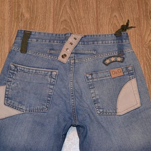 Vintage Dolce & Gabbana Jeans ITTIERE Made in Italy | W30 / 30x41 | Rare Y2K Designer Denim