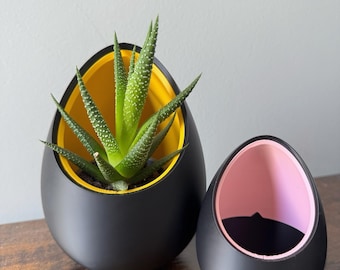 Small Nest Planter – Eco-Friendly Mini Pot for Succulents | Sustainable PLA Material