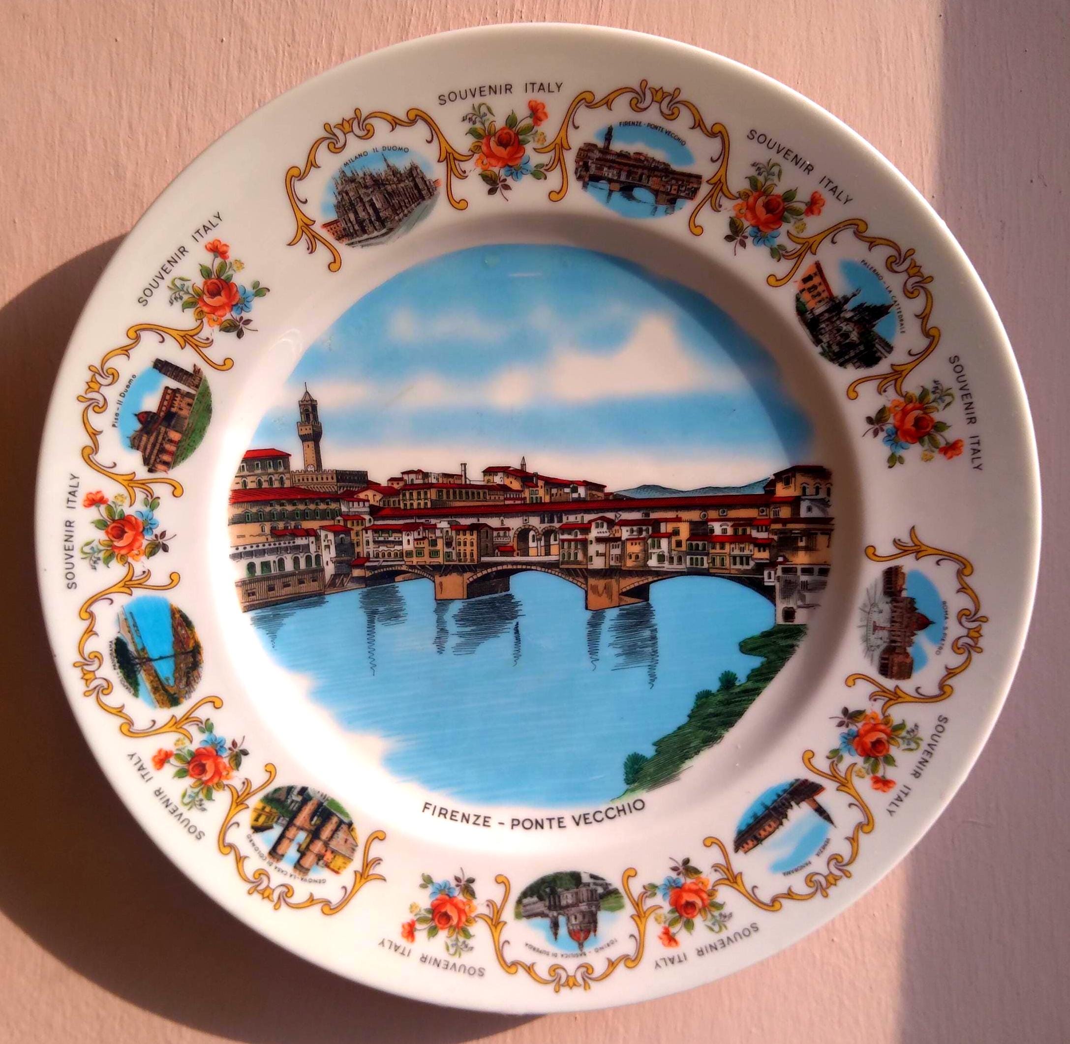 Tuscan プレート　菓子皿 Tuscan プレート 菓子皿 10 Decorative Tuscan Plates - Etsy