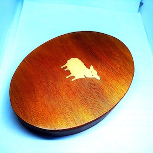 Wooden Box Vintage Italy Wood Art Italy, Wooden Box Inlay, Artistic Handmade Italy Art, Wood Processing Alberto Cervelli