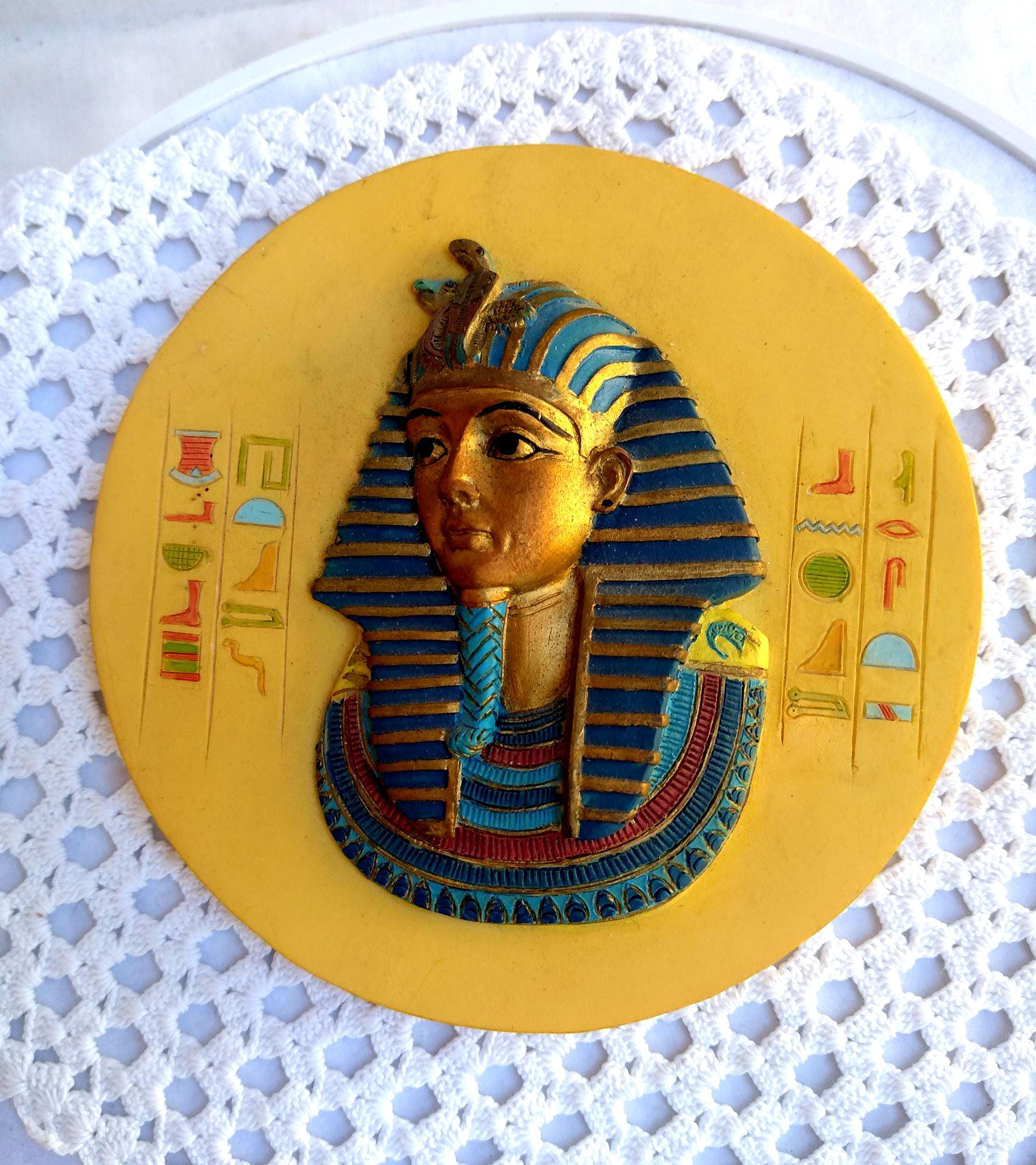 Egypt souvenir plate - Etsy 日本