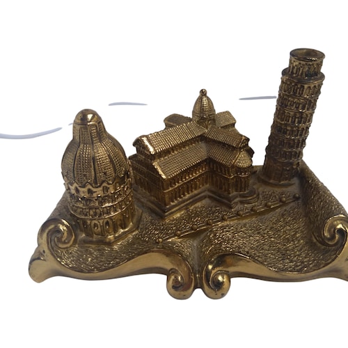ヴィンテージ絵画芸術作品イタリア浅浮き彫りシルバーゴールドメタル3D