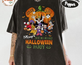 Mickey's Not So Scary Halloween Party 2025, Comfort Colors Tee