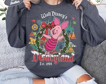 Ferkel Disneyland Weihnachten Sweatshirt: Komfort Farben Urlaub Pullover