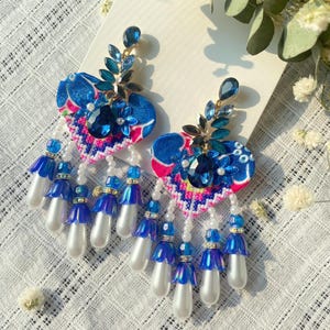 Handmade earring hmong style